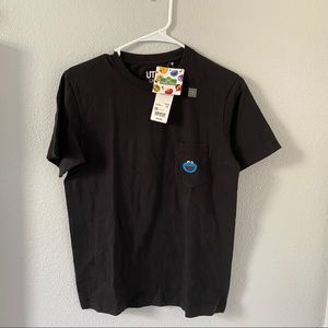 kaws sesame street tee